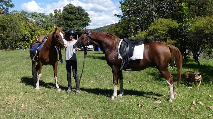 Flip and Roy first ride out